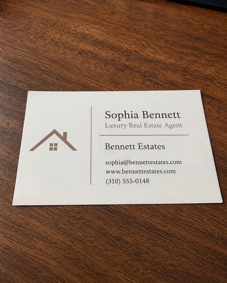 Original Business Card example