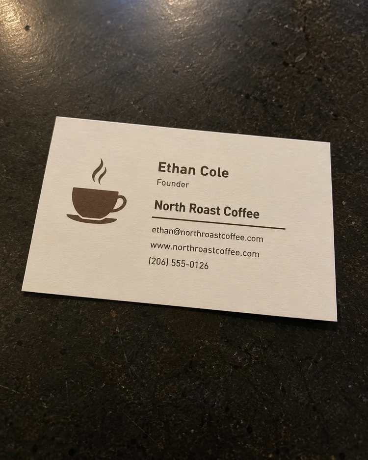 Original source for Business Card example 13