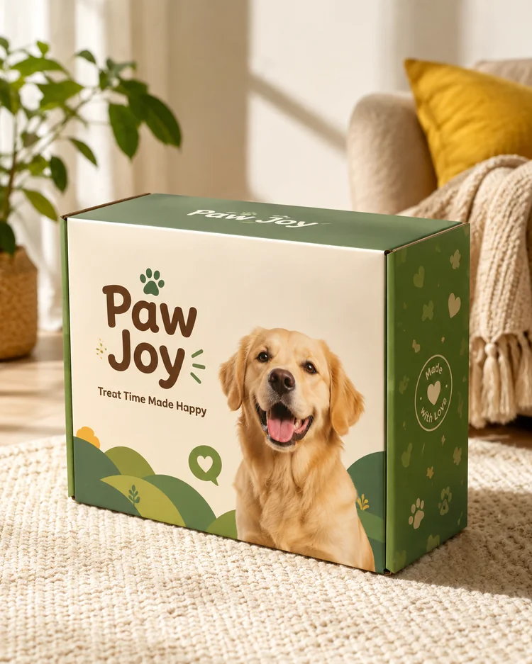 Box Mockup AI result example 15