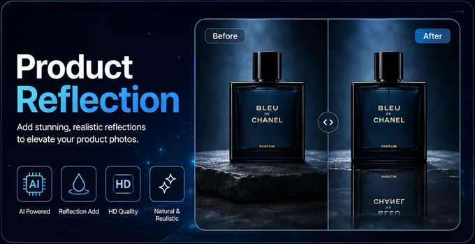 Product Reflection before and after example