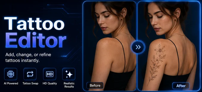 Tattoo Editor before and after example