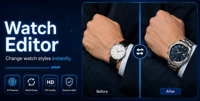 Watch Editor before and after example