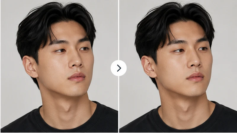 Jawline Editor feature example